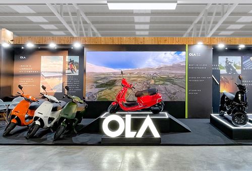Ola Electric displays S1 scooters at EICMA, to enter European market in Q1
